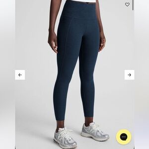 Beyond Yoga Navy Spacedye Out of Pocket Leggings